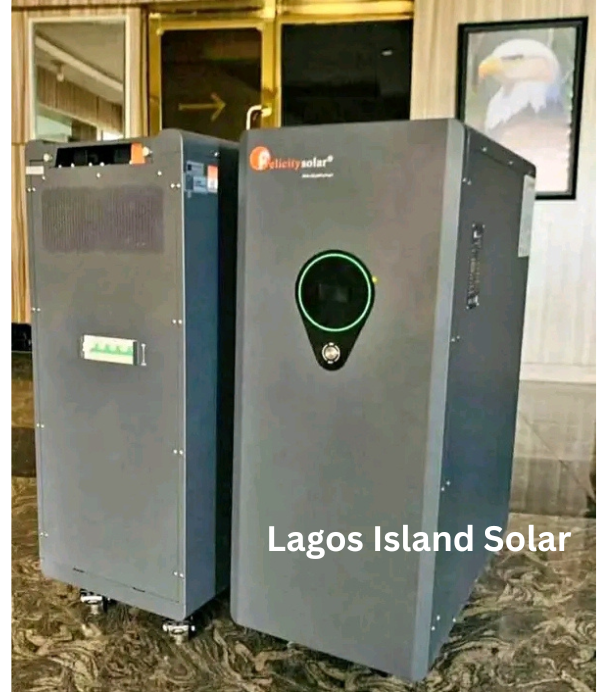 lagos island solar battery