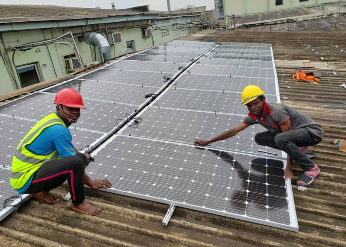 lagos island solar solar installation
