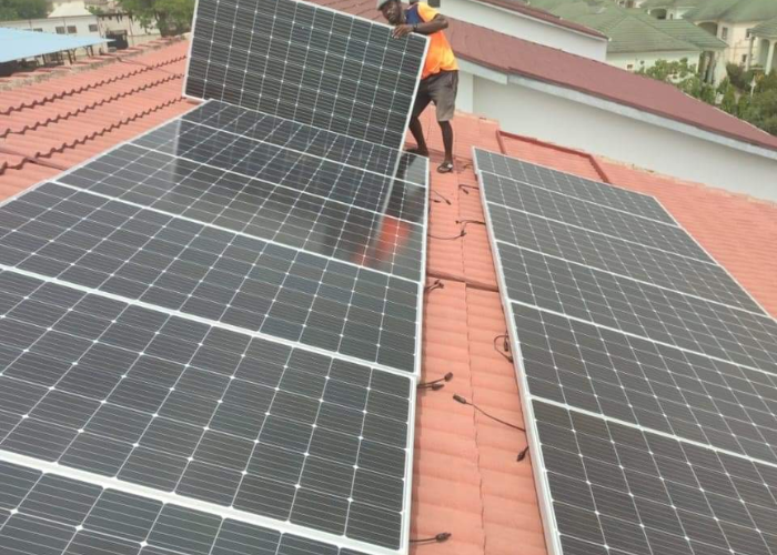 solar panel lagos island